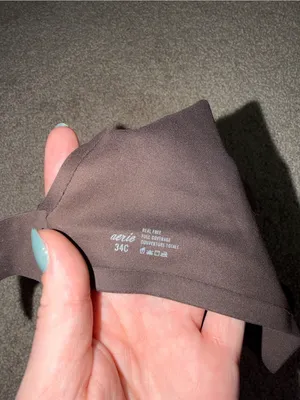 aerie Smooth Molded T-Shirt Bra in Dark Brown thumbnail 3