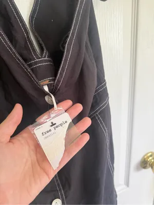 Free People NEW London Town Overall Mini Dress thumbnail 5