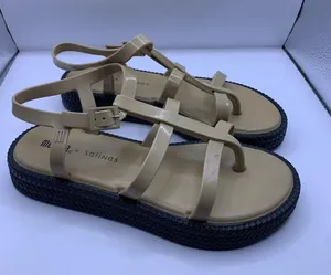 MELISSA - WOMENS CARIBE VERAO PLATFORM + SALINAS sandals size 7 E3 thumbnail 3
