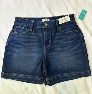 Maurices Dark Blue Denim Skort thumbnail 1