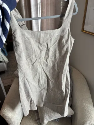 Abercrombie Linen Shift Mini Dress thumbnail 2