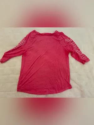 PINK - Victoria's Secret Women’s Brand 3/4 inch Sleeve Pullover Top Size Large thumbnail 5