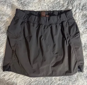 Black Active Mini Skirt with Elastic Waist Size L thumbnail 1