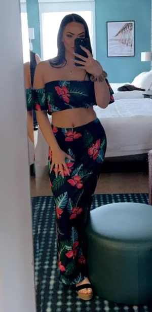 Two Piece Maxi Dress Multi thumbnail 1