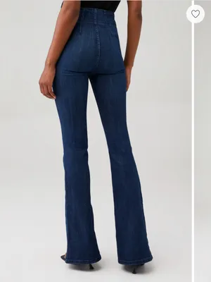 Free People We The Free Jayde High-Rise Flare Jeans 25 in Night Sky thumbnail 3