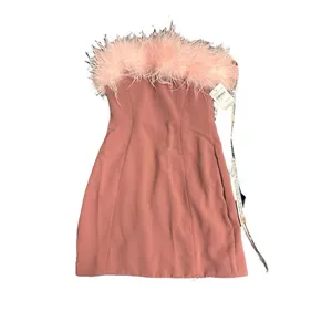 HOUSE OF CB 'Alexa' Warm Pink Mini Dress Size Small New $255 thumbnail 4