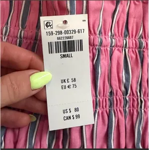 New Abercrombie & fitch striped sundress thumbnail 2