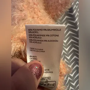 Free People | Sweet Deets Eyelash Sweater in Peach, XS thumbnail 8