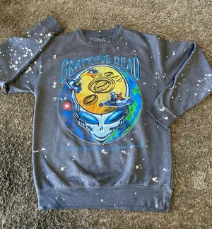 Urban Outfitters Grateful Dead Bleach Sweatshirt Small thumbnail 1