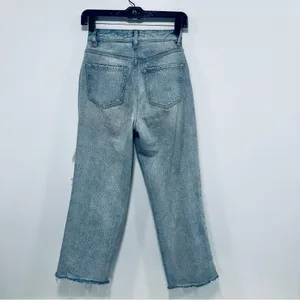 Pacsun jeans! 90s barrel style boyfriend, distressed, jeans size 24! thumbnail 3