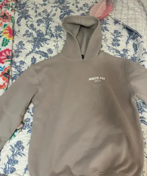 White Fox Hoodie Boutique Brown thumbnail 1