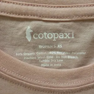 Cotopaxi Do Good Organic Cotton Long Sleeve Shirt XS athleisure workout yoga‎ thumbnail 7