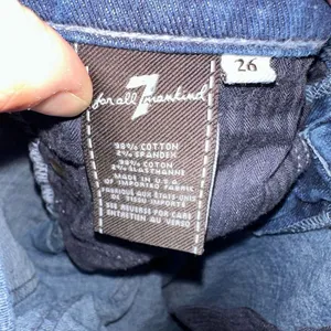 7 for All Mankind 26 Roxanne slim leg ankle designer jeans thumbnail 3