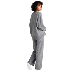 NEW State Of Day Indulge Rest Sweater Pewter Lounge 100188601MS Pewter Gray L thumbnail 7