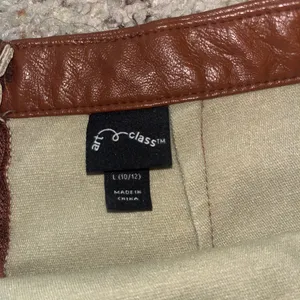 Art Class Brown faux leather mini skirt thumbnail 4