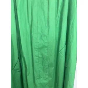 Vtg 90s Jones New York Kelly Green Trench Balmacaan Coat L/XL FLAWs Minimalist thumbnail 11