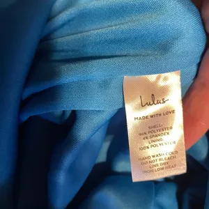 NWT Lulu's Glamorous Dedication Blue Sleeveless Column Maxi Dress S Formal thumbnail 10