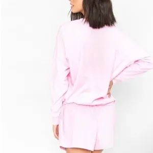 SHOW ME YOUR MUMU Sittin Around SHORTS ONLY in Pink Terry Sz Large thumbnail 5