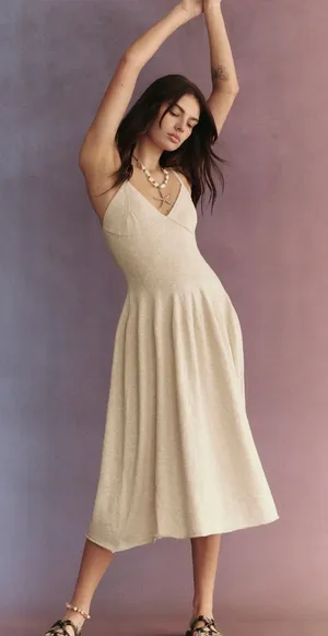 Free People Tula Sweater Midi Dress thumbnail 1