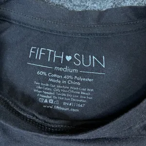 Fifth Sun Hocus Pocus Graphic T-Shirt Charcoal Gray Orange Halloween Womens M thumbnail 3