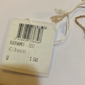 Christian Dior Clair D Lune Bracelet Gold-Finish Metal and Silver-Tone Crystals thumbnail 7