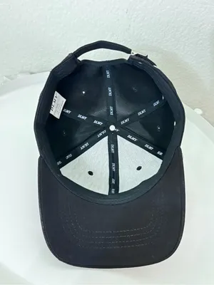 DLMY Black Embroidered Baseball Cap Hat NWOT Adjustable Streetwear Y2K⁠ thumbnail 4