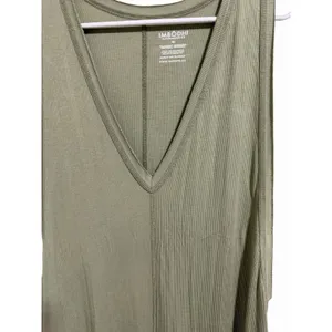 Imbodhi Sonnet‎ Ribbed Jumpsuit Green Women's Size Medium thumbnail 9