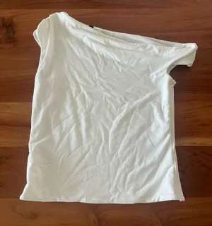 Asymmetrical Off Shoulder H&M Top thumbnail 1