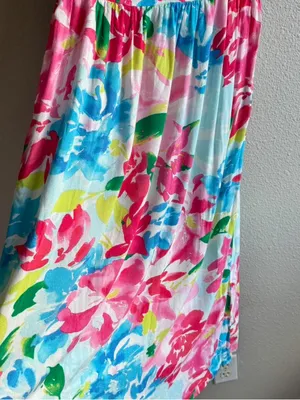 Old Navy Floral Midi Dress thumbnail 7