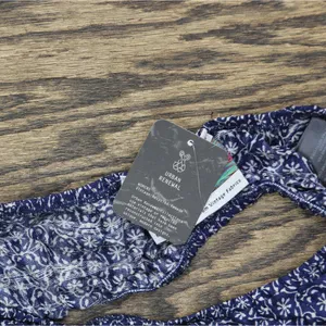 NWT Urban Renewal Bandeau Tube Top Elastic Lightweight 47378021 Navy Blue XS thumbnail 3