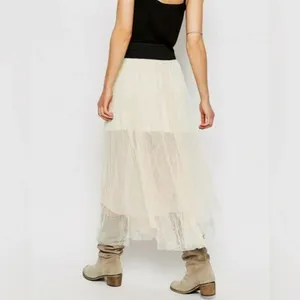 Free People NWT Sugar Plum Tutu Skirt in Ivory Combo - small thumbnail 3