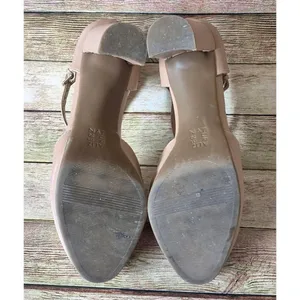 Naturalizer Bandele Nude Taupe Neutral Mary Jane Heels Womens 8.5M Block Heel thumbnail 10
