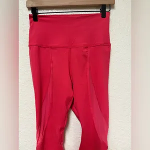 NIKE Bright Pink Leggings Size Small EUC thumbnail 5