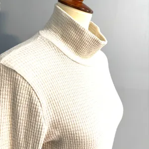 Y2K Abercrombie Sparkle Shimmer Mock Neck Sweater Holiday Minimalist L Layering thumbnail 2