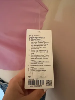 lululemon athletica Pink Halter Crop Camisole thumbnail 3