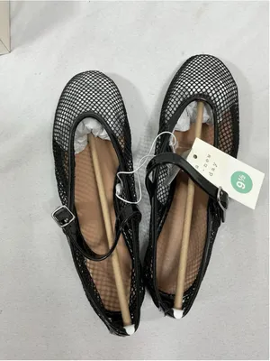 Womans New In Box A New Day Issa Maryjane Flats 9.5 Black thumbnail 4