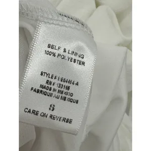Altar'd State Womens S White‎ Wrap Mini Dress Ruffle Long Sleeve Bridal NWT thumbnail 10