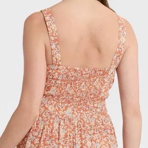 Universal Thread Paisley Jumpsuit • Boho Crepe One-Piece • NWT Size Small thumbnail 5