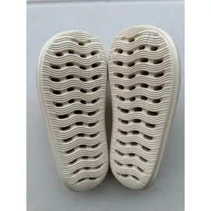 NWT Billabong Women's Cream Platform Cloud Cushion Comfy Slide Sandals 7 thumbnail 2