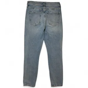 AGOLDE Los Angeles Premium Distressed Sophie High Rise Skinny Crop Jeans Size 28 thumbnail 8