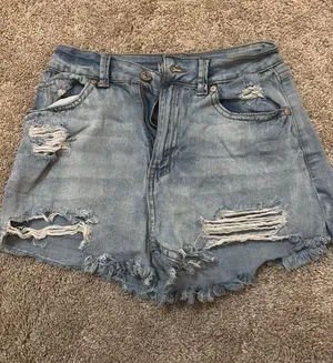 Jean REWASH Shorts High-Rise Distressed thumbnail 1