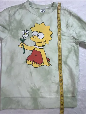 Lisa Simpson Sweatshirt/Shorts set size XS/S thumbnail 5