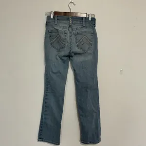Ariat REAL Denim Womens Size 26S Light Wash Distressed Skinny‎ Jeans thumbnail 7