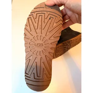 UGG Boots Womens 5 Blue Bailey Button‎ Triplet Tall Suede thumbnail 4