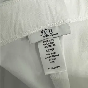 Joe B by Joe Benbassett White Pleated Front Mini Skirt NWT thumbnail 6