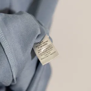 NEW Akira Faux Vegan Suede Leather Short Sleeve Mini Shift Dress Sky Blue M thumbnail 3