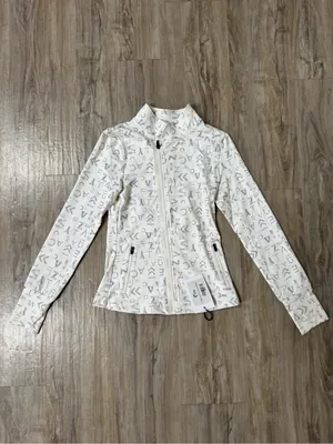 Zyia Active White Form Zipper Jacket - NWT thumbnail 2