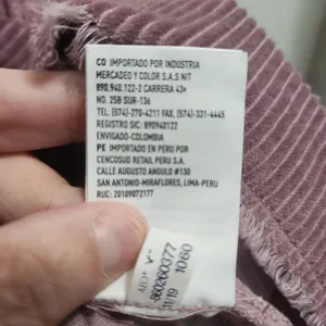 AMERICAN EAGLE Corduroy Jacket‎ Womens Size S Purple Cropped Casual Modern thumbnail 7
