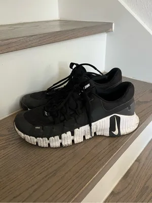 Nike Free Metcon 5 Black / White Anthracite Workout Athletic Running Shoes thumbnail 2