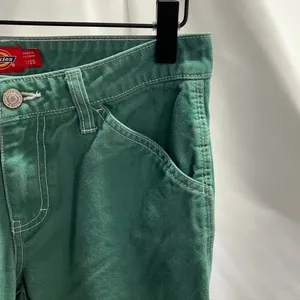 Dickies Carpenter‎ Pants Juniors 1/25 Green Cargo Utility Grunge Mid-Rise thumbnail 4